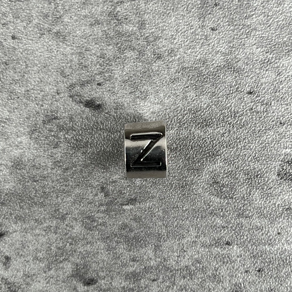 Pandora Letter Z Alphabet Charm - Picture 5 of 6